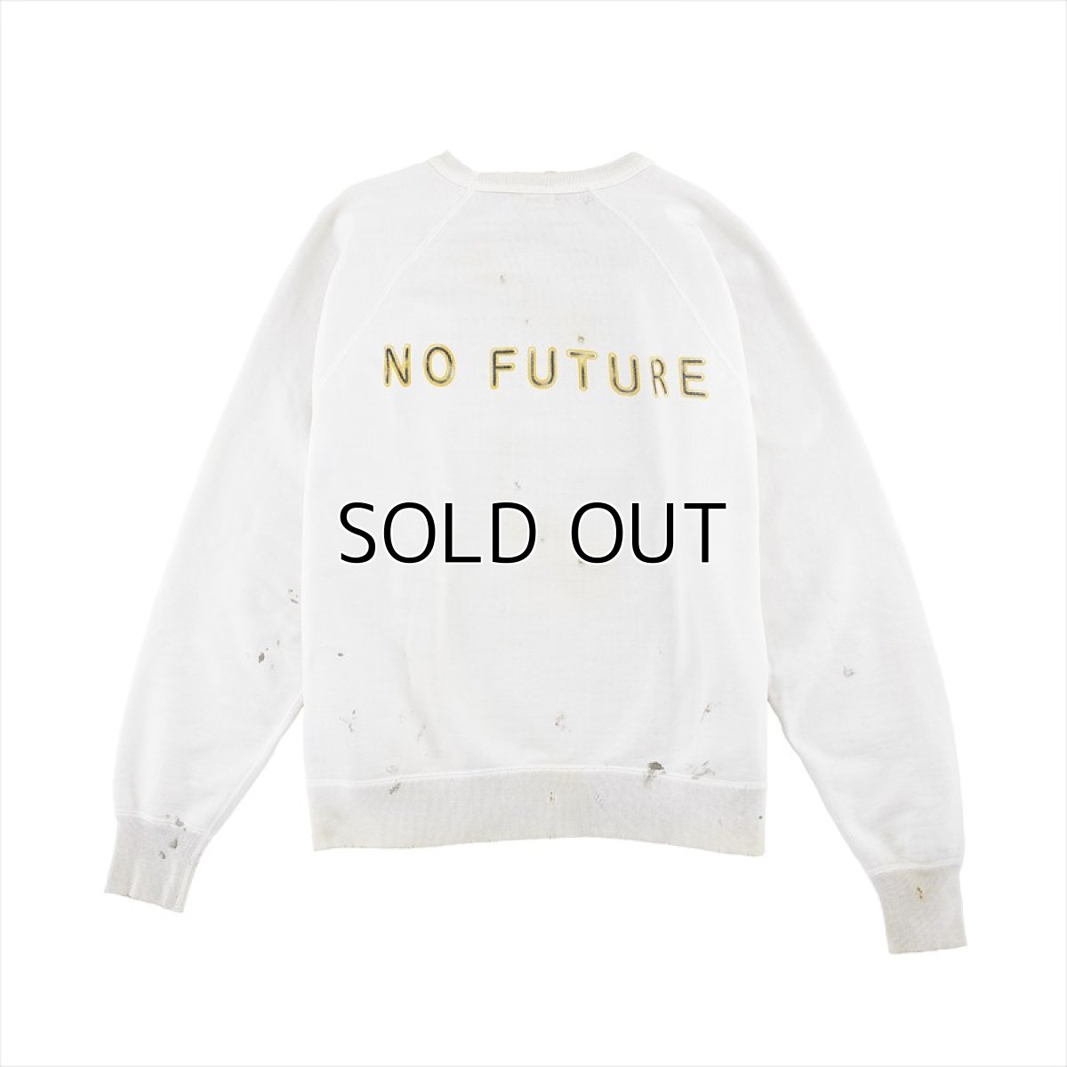 画像2: ©SAINT Mxxxxxx x Kosuke Kawamura Sweat Shirt Antmy Of Angel White (スウェット) (2)