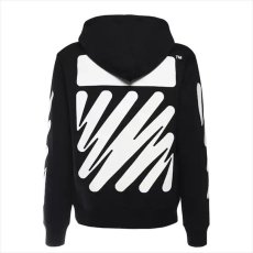 画像1: OFF-WHITE Wave Diag Slim Hoodie (1)