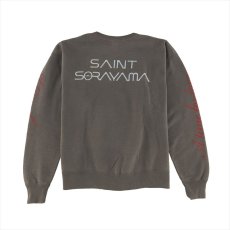画像2: ©SAINT Mxxxxxx x SORAYAMA Sweat Shirt Sorayama Black (スウェット) (2)