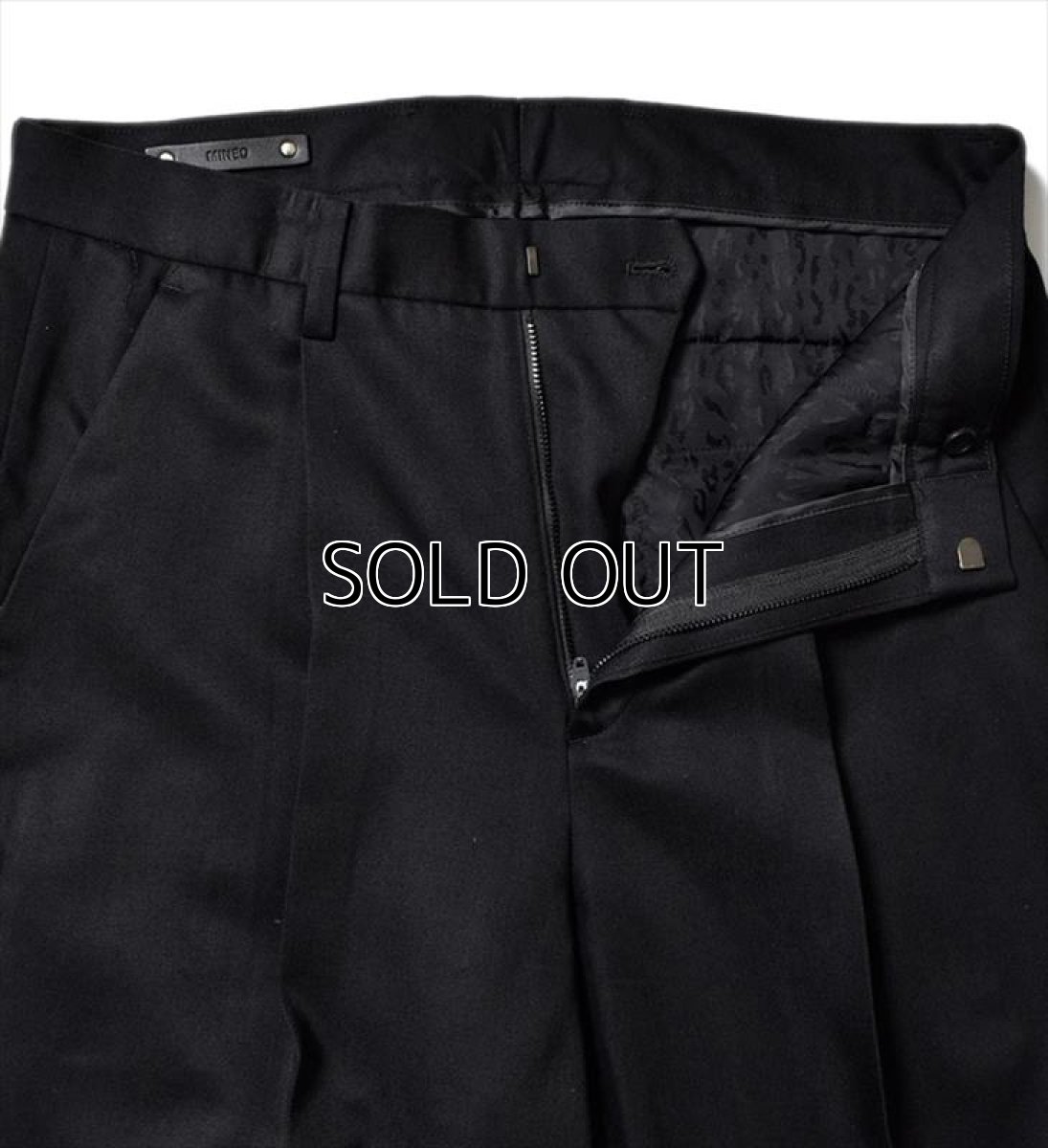 画像2: MINEDENIM T.Wool Denim Tapered TRS (トラウザーズ) (2)