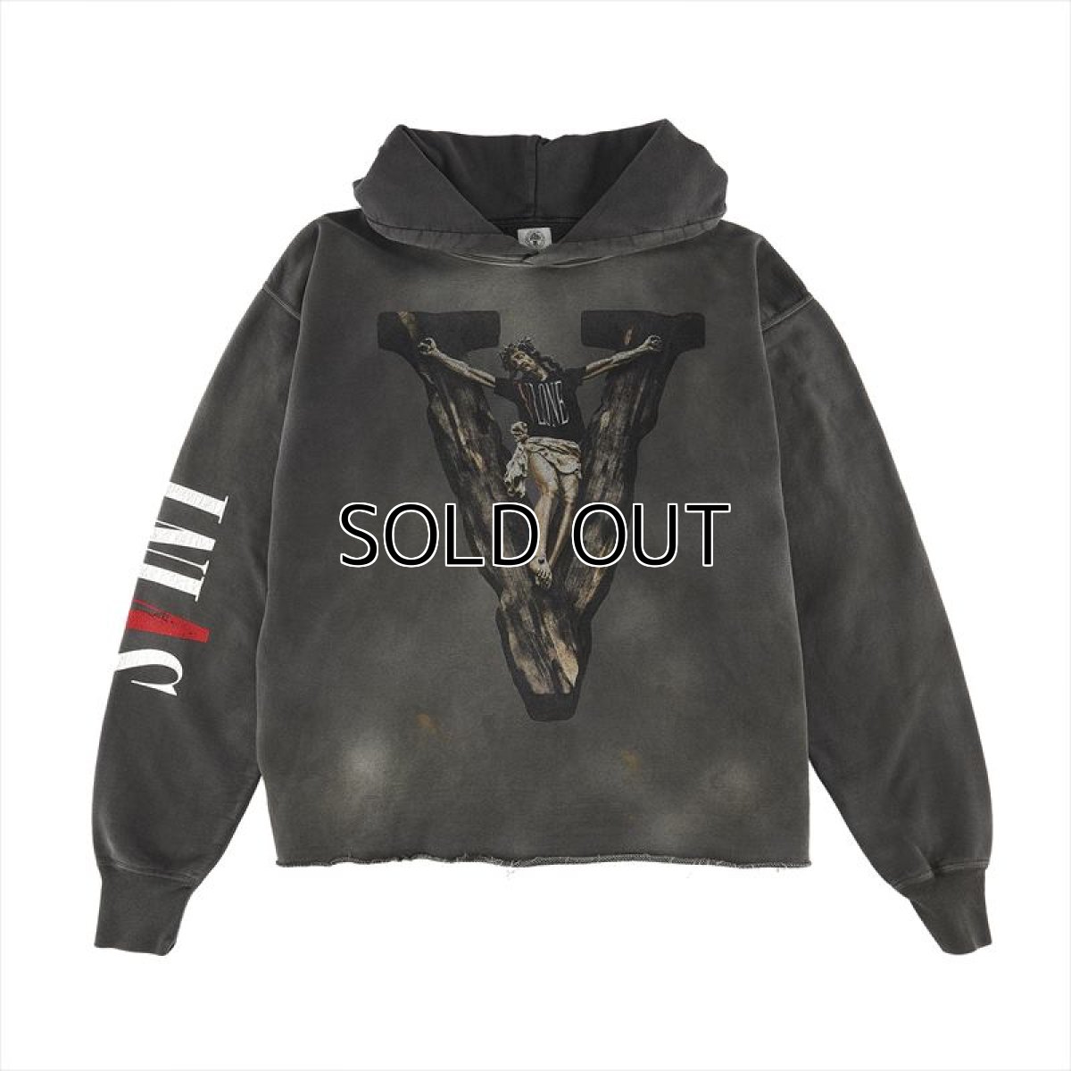 画像1: ©SAINT Mxxxxxx x VLONE Hoodie VLONE Black (パーカー) (1)