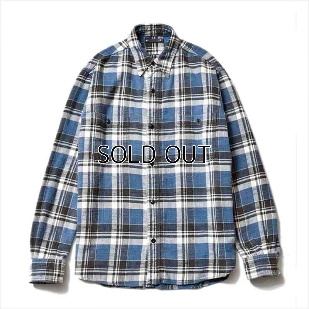 画像1: MINEDENIM V.Flannel Check Work Shirt (チェックシャツ) (1)