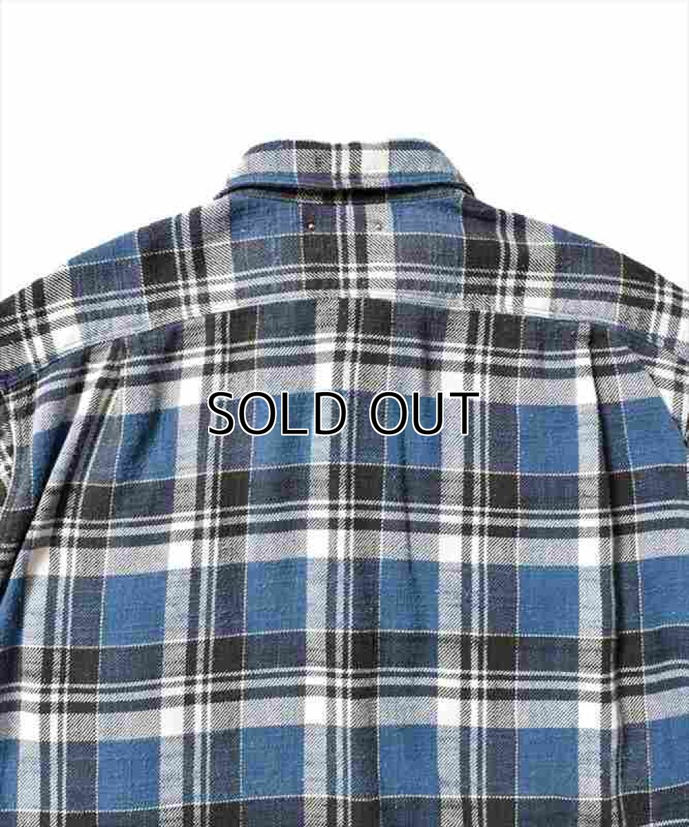 画像4: MINEDENIM V.Flannel Check Work Shirt (チェックシャツ) (4)