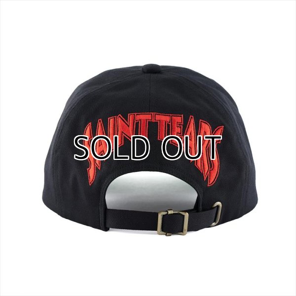 SAINT Mxxxxxx x DENIM TEARS Cap Logo Baby Michael Black