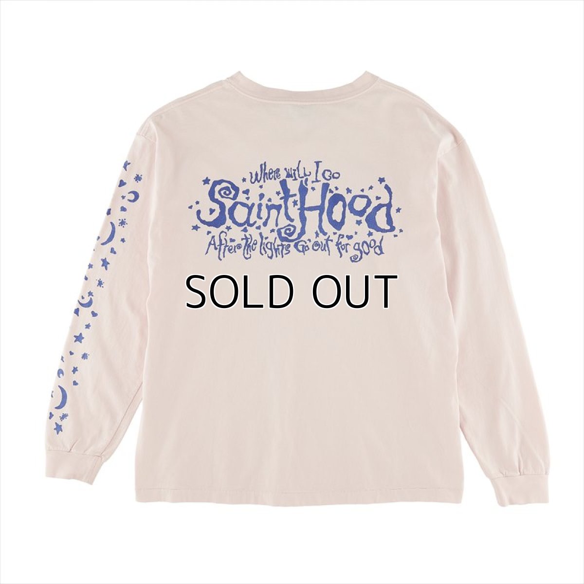 画像2: ©SAINT Mxxxxxx L/S T-Shirt Saint Hood Pink (ロングスリーブTシャツ) (2)