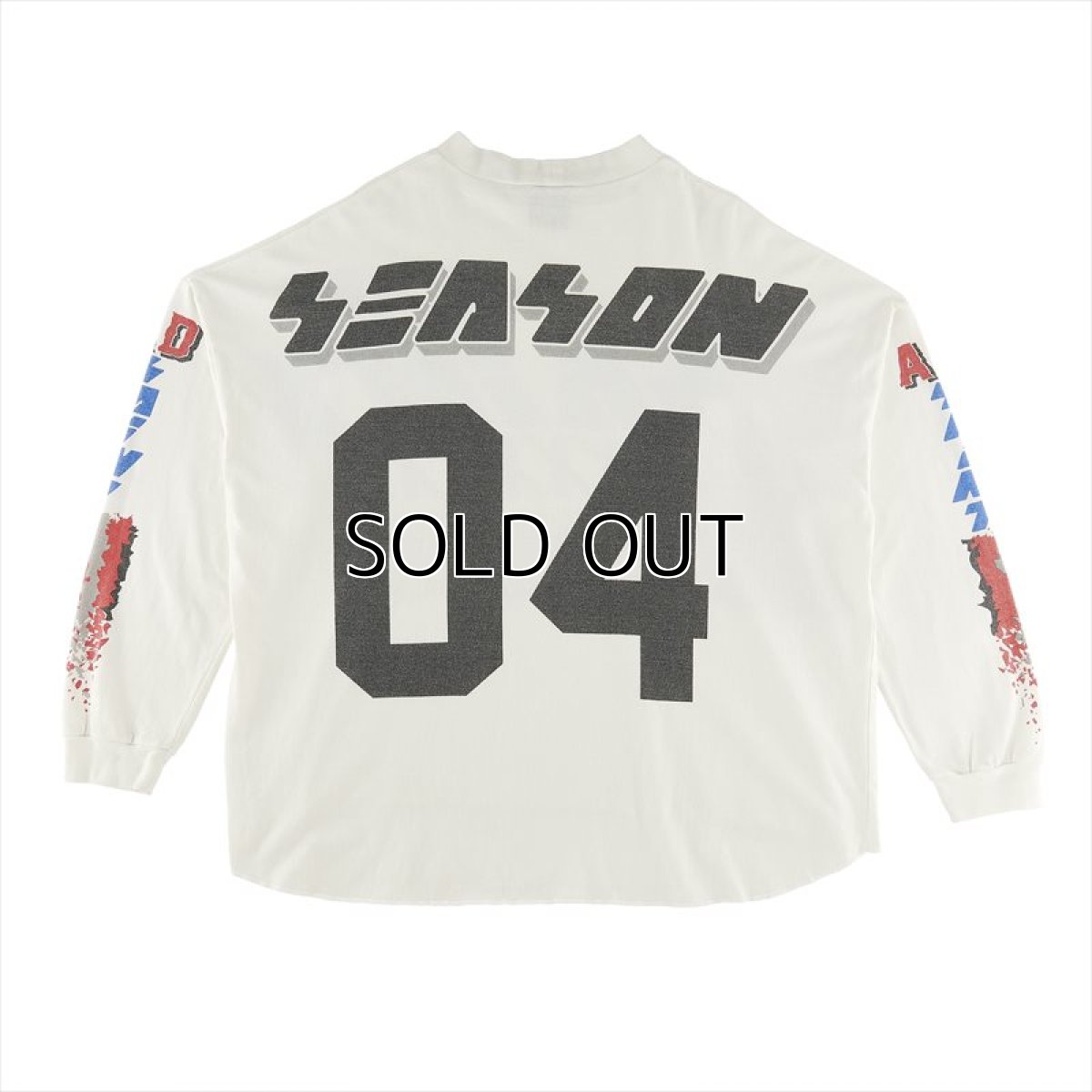画像2: ©SAINT Mxxxxxx L/S T-Shirt Moto White (ロングスリーブTシャツ) (2)