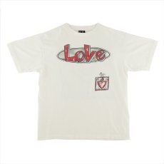 画像1: ©SAINT Mxxxxxx S/S T-Shirt Love White (Tシャツ) (1)