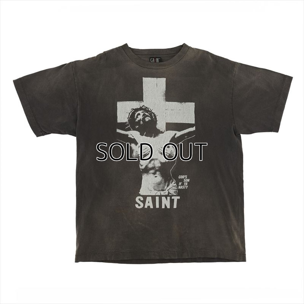 画像1: ©SAINT Mxxxxxx S/S T-Shirt DMJ Black (Tシャツ) (1)