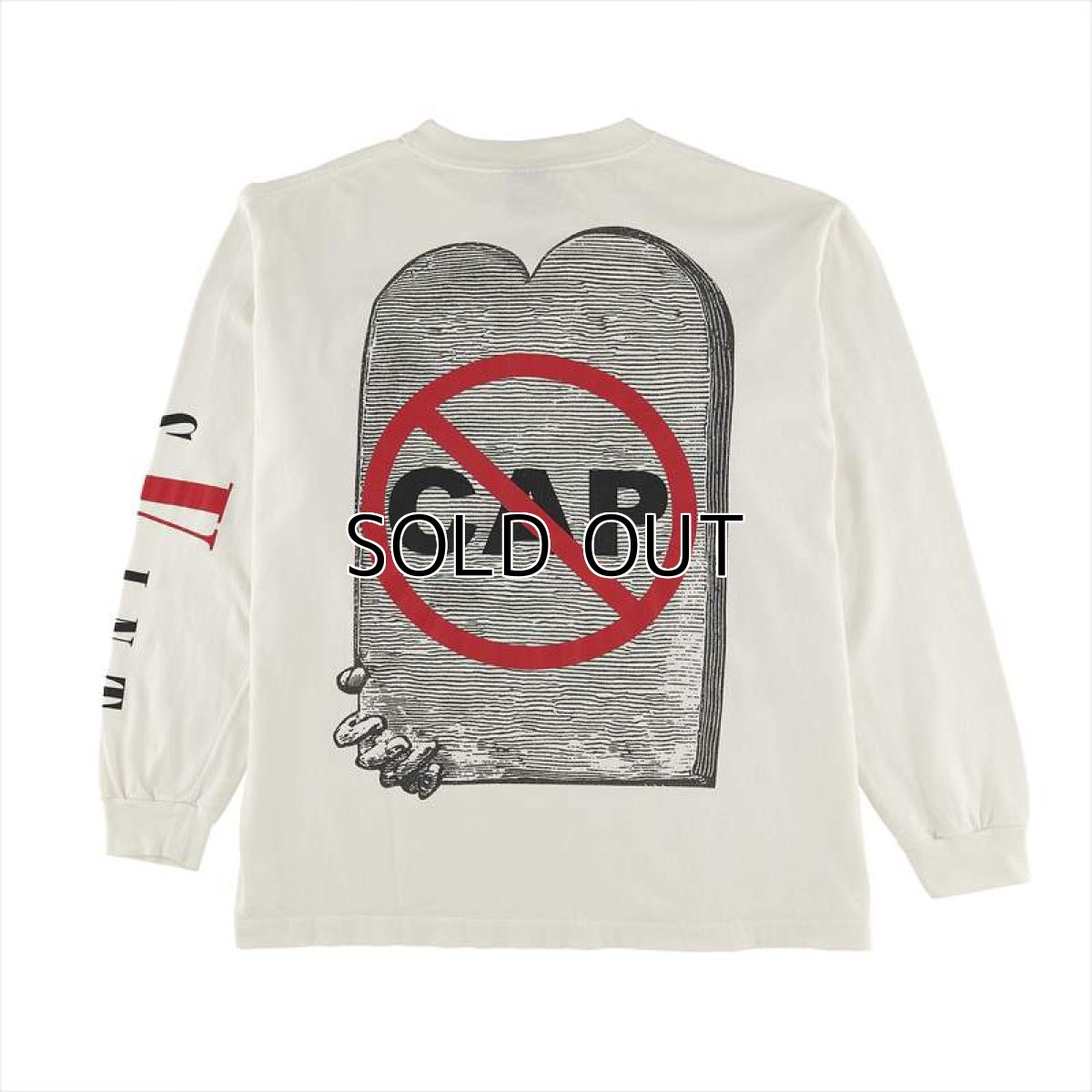 画像2: ©SAINT Mxxxxxx x VLONE L/S T-Shirt VLONE White (ロングスリーブTシャツ) (2)