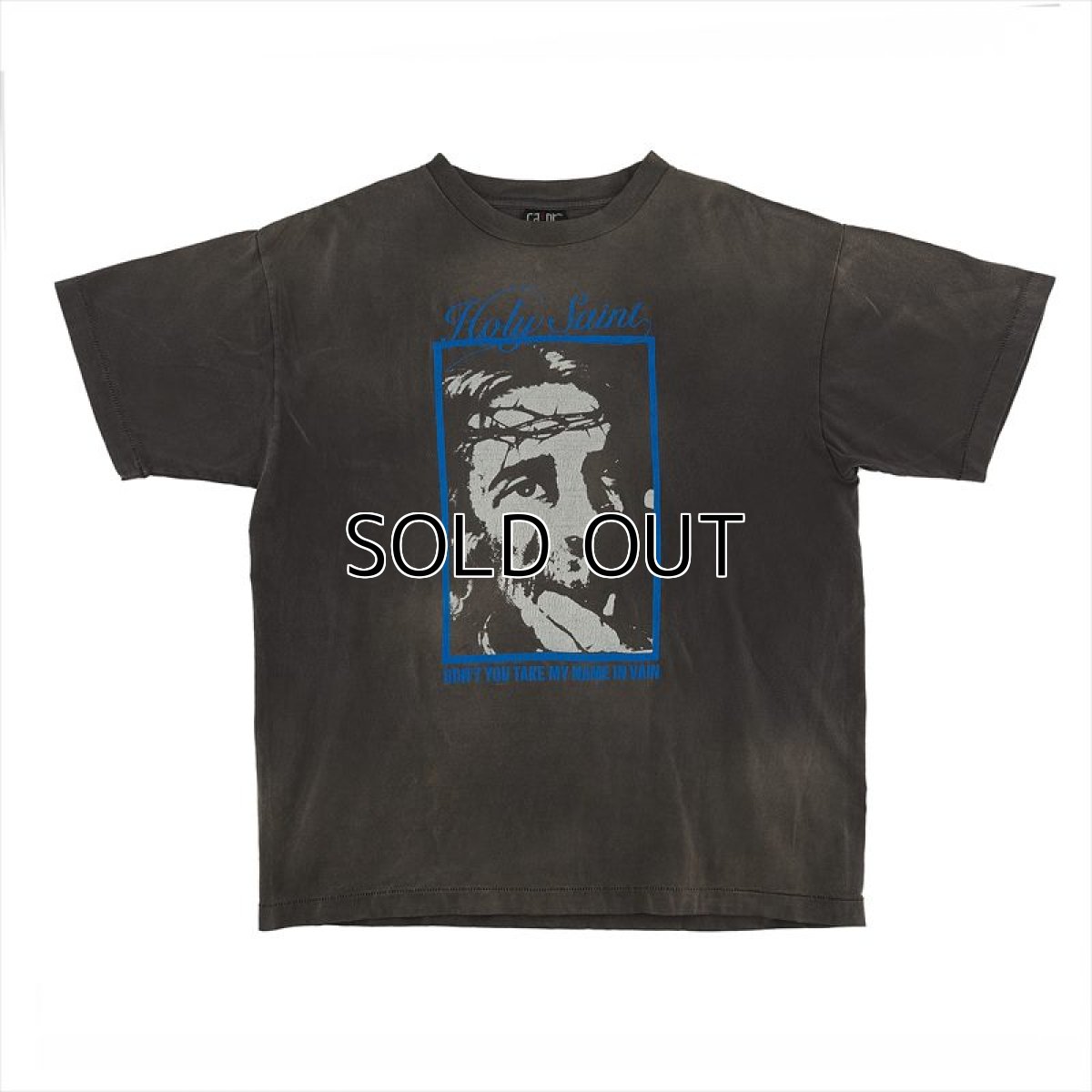 画像1: ©SAINT Mxxxxxx S/S T-Shirt Holy Saint Black (Tシャツ) (1)