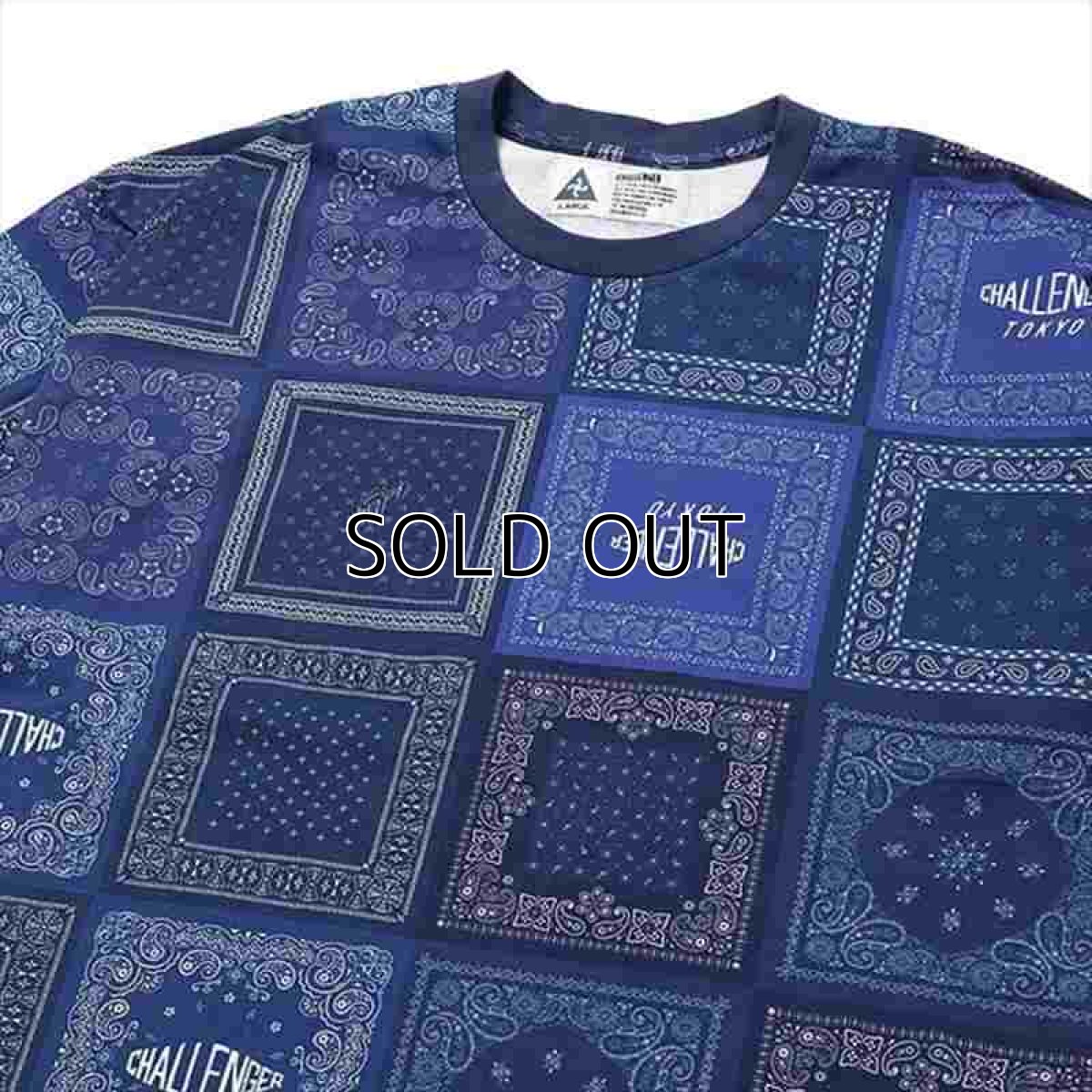 画像6: CHALLENGER Bandana Tee (Tシャツ) (6)