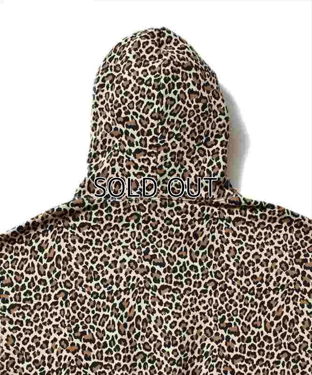 画像4: MINEDENIM Leopard Zip Hoodie (ジップパーカー) (4)