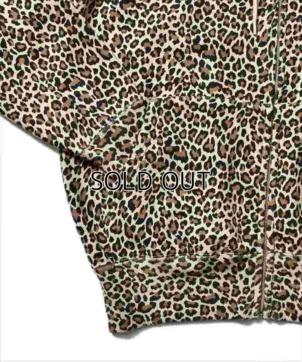 画像5: MINEDENIM Leopard Zip Hoodie (ジップパーカー) (5)