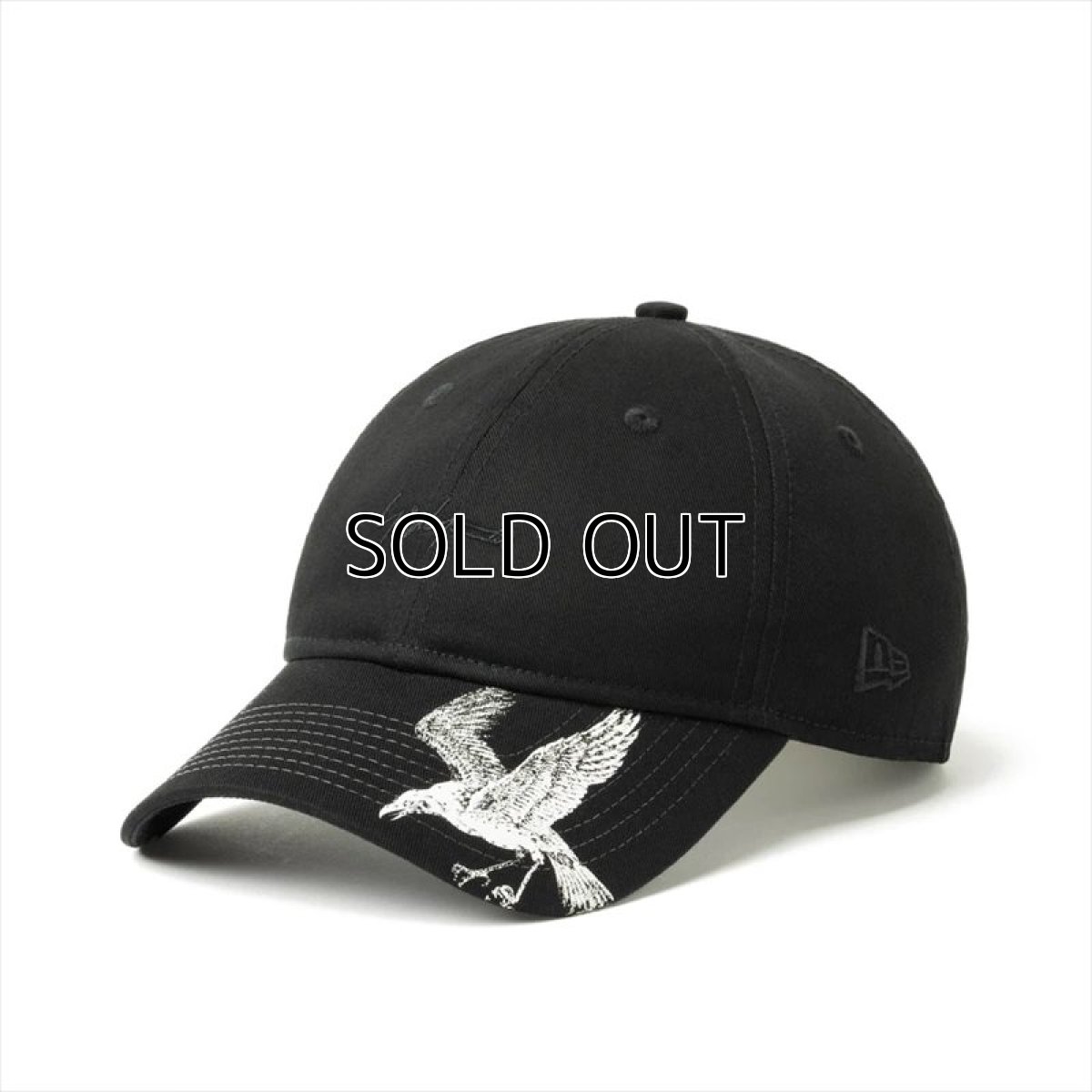 画像1: YOHJI YAMAMOTO x NEW ERA 9THIRTY Cap 2022SS Crow (1)