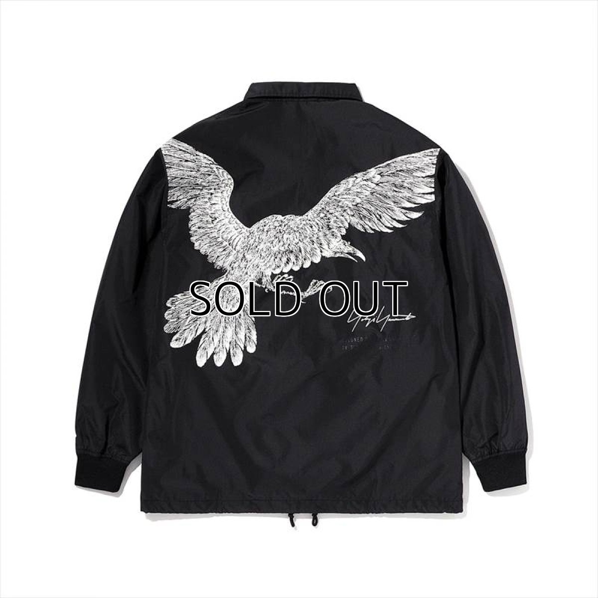 画像1: YOHJI YAMAMOTO x NEW ERA Coach Jacket 2022SS Crow (1)