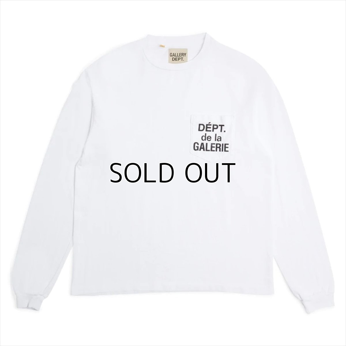 画像1: GALLERY DEPT. Dept De La Galerie L/S Pocket T-Shirt (1)