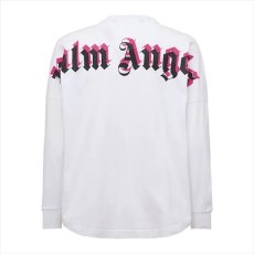 画像1: PALM ANGELS Doubled Logo Over L/S T-Shirt (1)