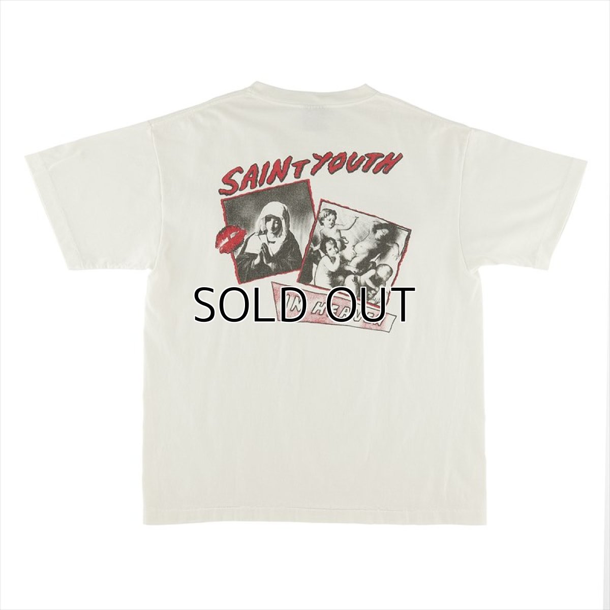 画像2: ©SAINT Mxxxxxx S/S T-Shirt In Heaven White (Tシャツ) (2)