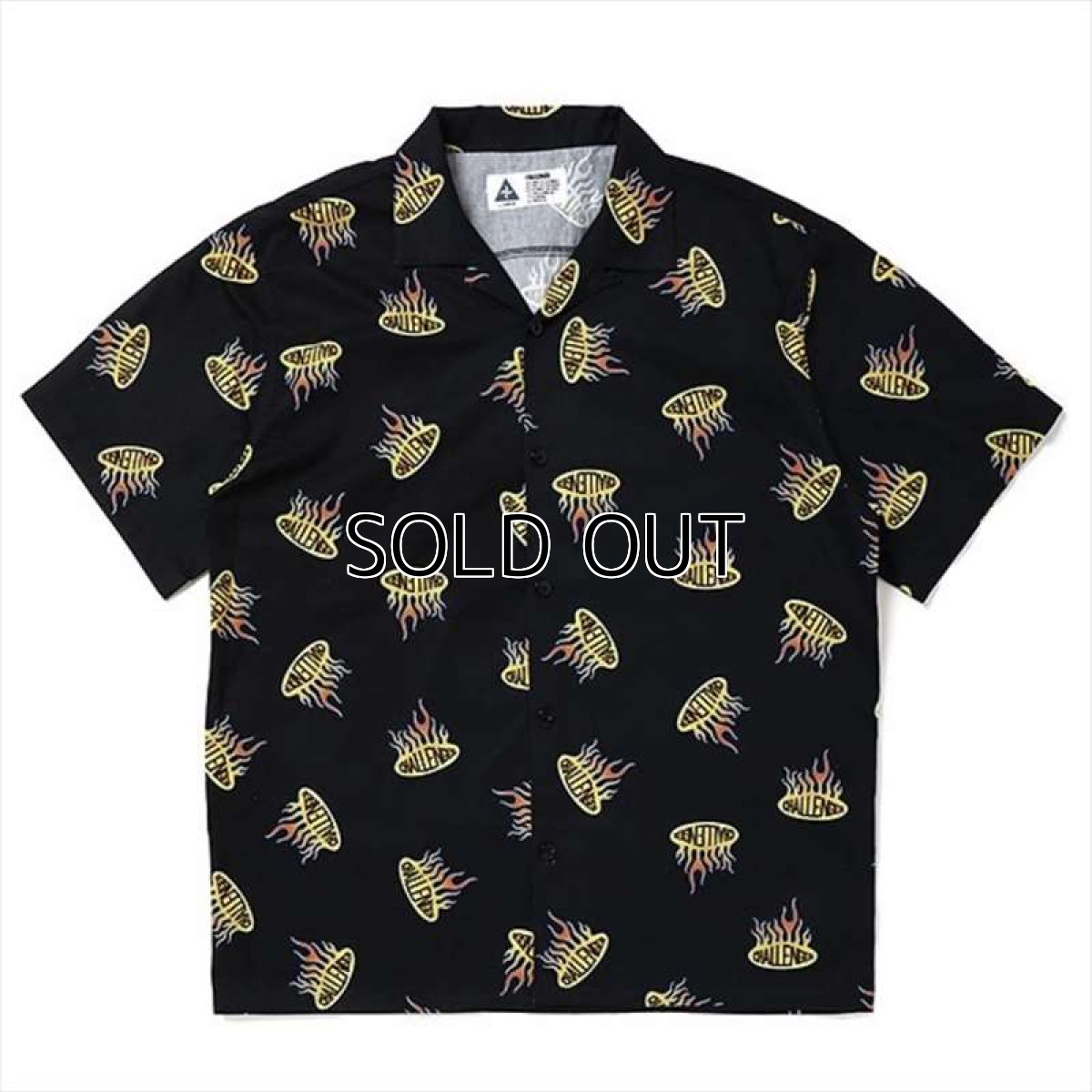 画像1: CHALLENGER S/S Fireball Shirt (シャツ) (1)