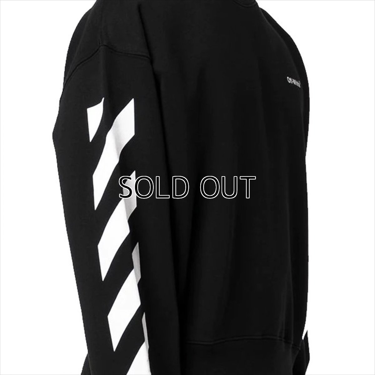 画像3: OFF-WHITE Diag Helvetica Over Crewneck Sweat (3)