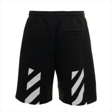 画像2: OFF-WHITE Diag Helvetica Sweat Shorts (2)