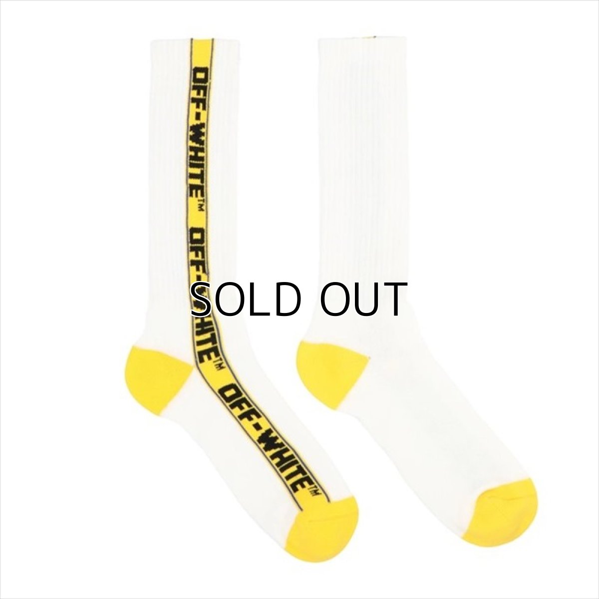 画像1: OFF-WHITE Industrial Belt Socks (1)