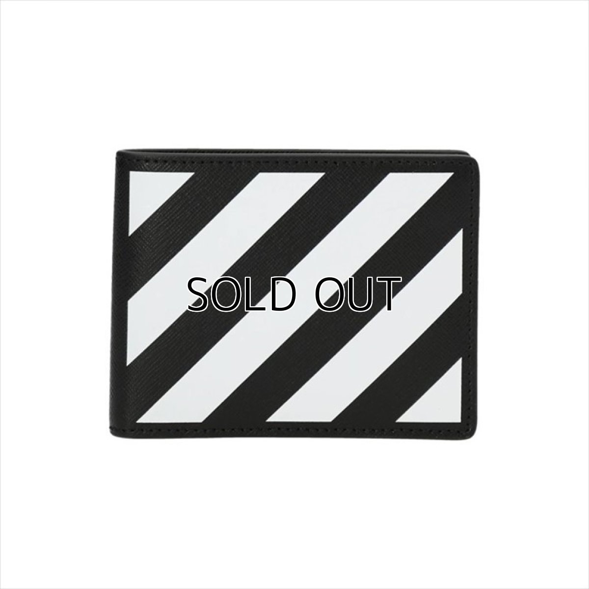 画像1: OFF-WHITE Binder Diag Saf Bifold Wallet (1)