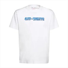 画像2: OFF-WHITE Blue Metal Arrow Over S/S T-shirt (2)