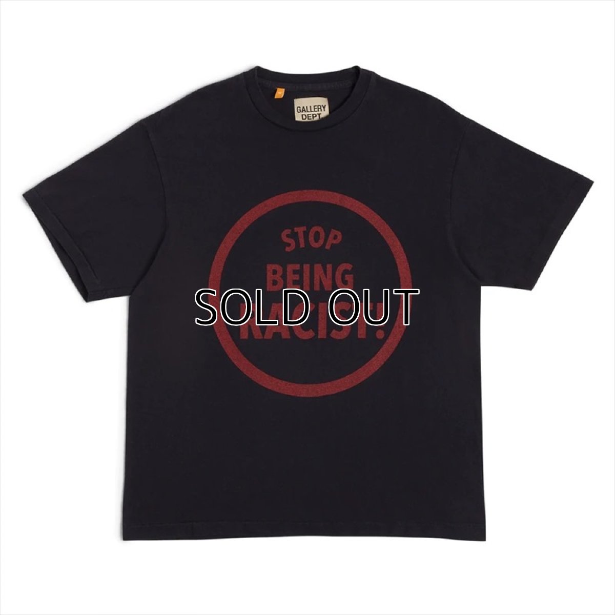 画像1: GALLERY DEPT. Stop Being Racist T-Shirt (1)