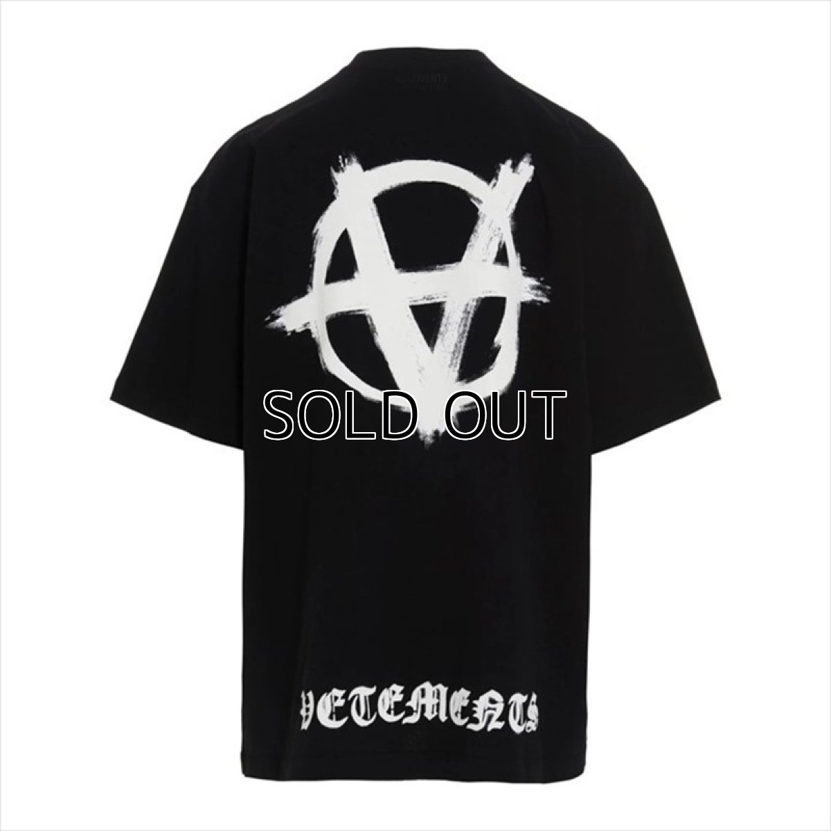 画像2: VETEMENTS Double Anarchy Logo T-Shirt (Tシャツ) (2)