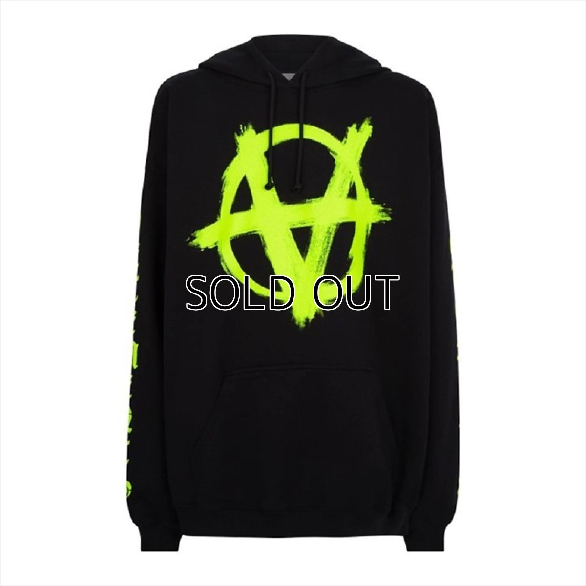 画像1: VETEMENTS Double Anarchy Logo Hoodie (パーカー) (1)