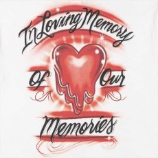 画像3: EMOTIONALLY UNAVAILABLE Airbrush Memory T-Shirt (3)