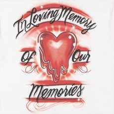 画像3: EMOTIONALLY UNAVAILABLE Airbrush Memory T-Shirt (3)