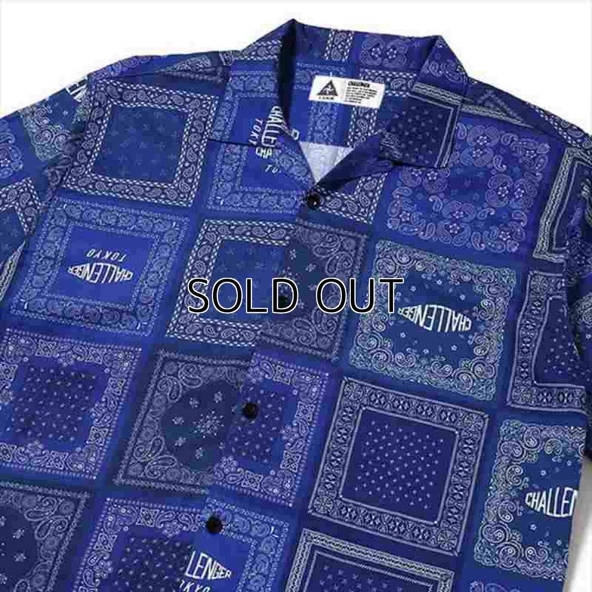 画像3: CHALLENGER S/S Bandana Shirt (バンダナシャツ) (3)