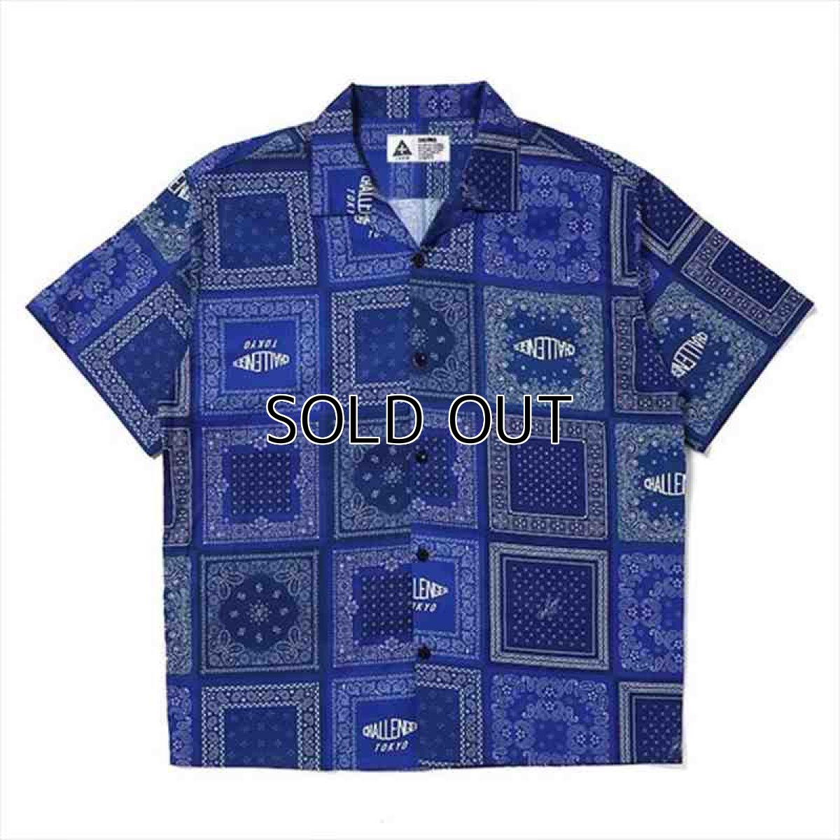 画像1: CHALLENGER S/S Bandana Shirt (バンダナシャツ) (1)