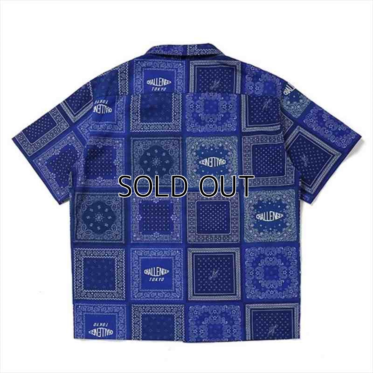 画像2: CHALLENGER S/S Bandana Shirt (バンダナシャツ) (2)