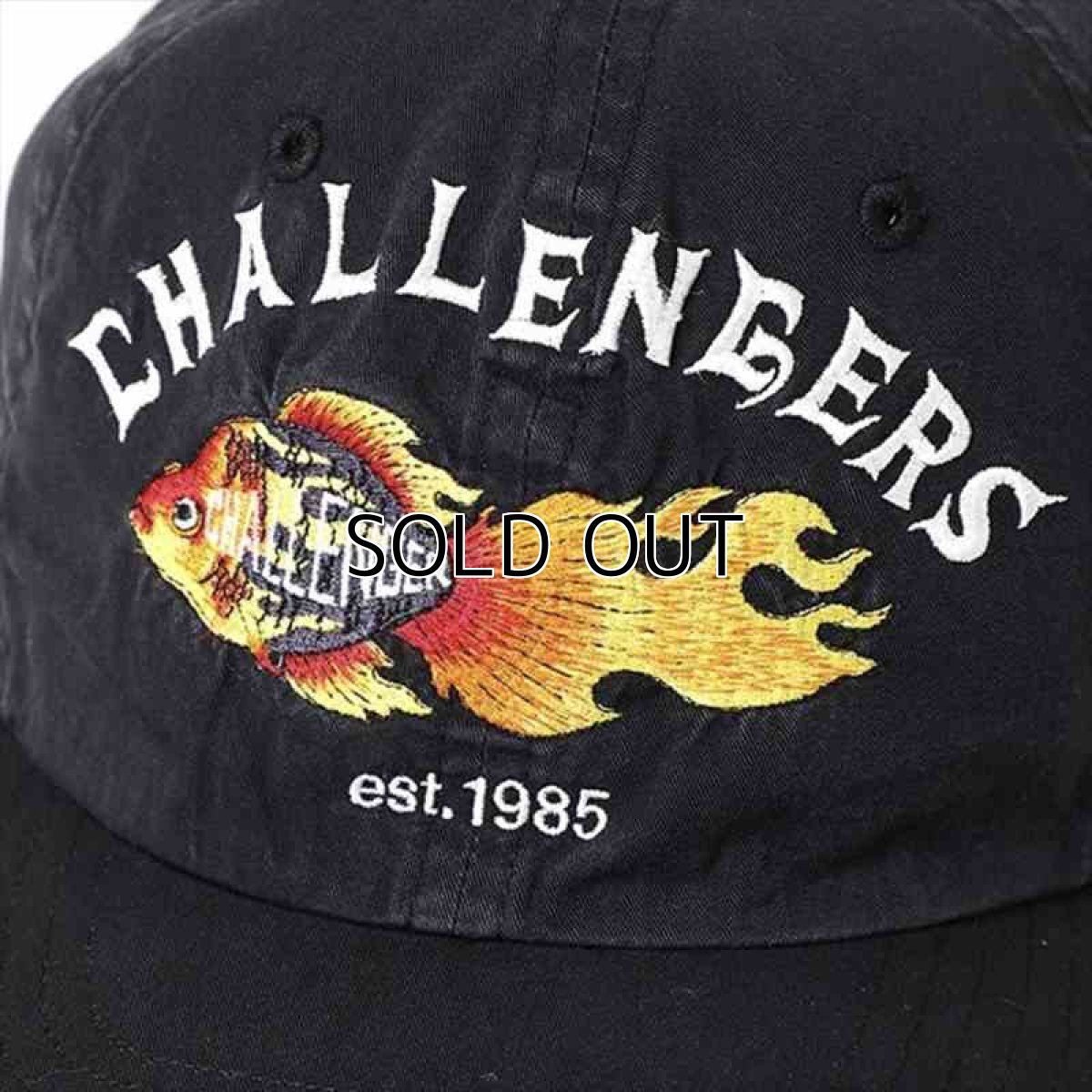 画像2: CHALLENGER Flame Fish Cap (キャップ) (2)