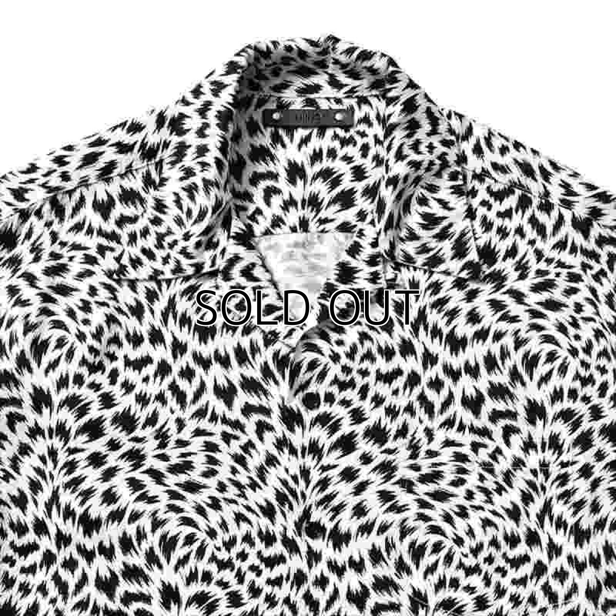 画像3: MINEDENIM CD Leopard Denim S/S Open Collar Shirt (レオパードデニムシャツ) (3)