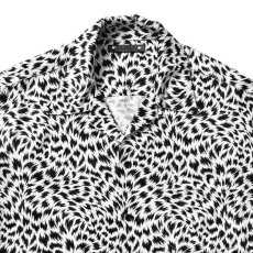 画像3: MINEDENIM CD Leopard Denim S/S Open Collar Shirt  (3)