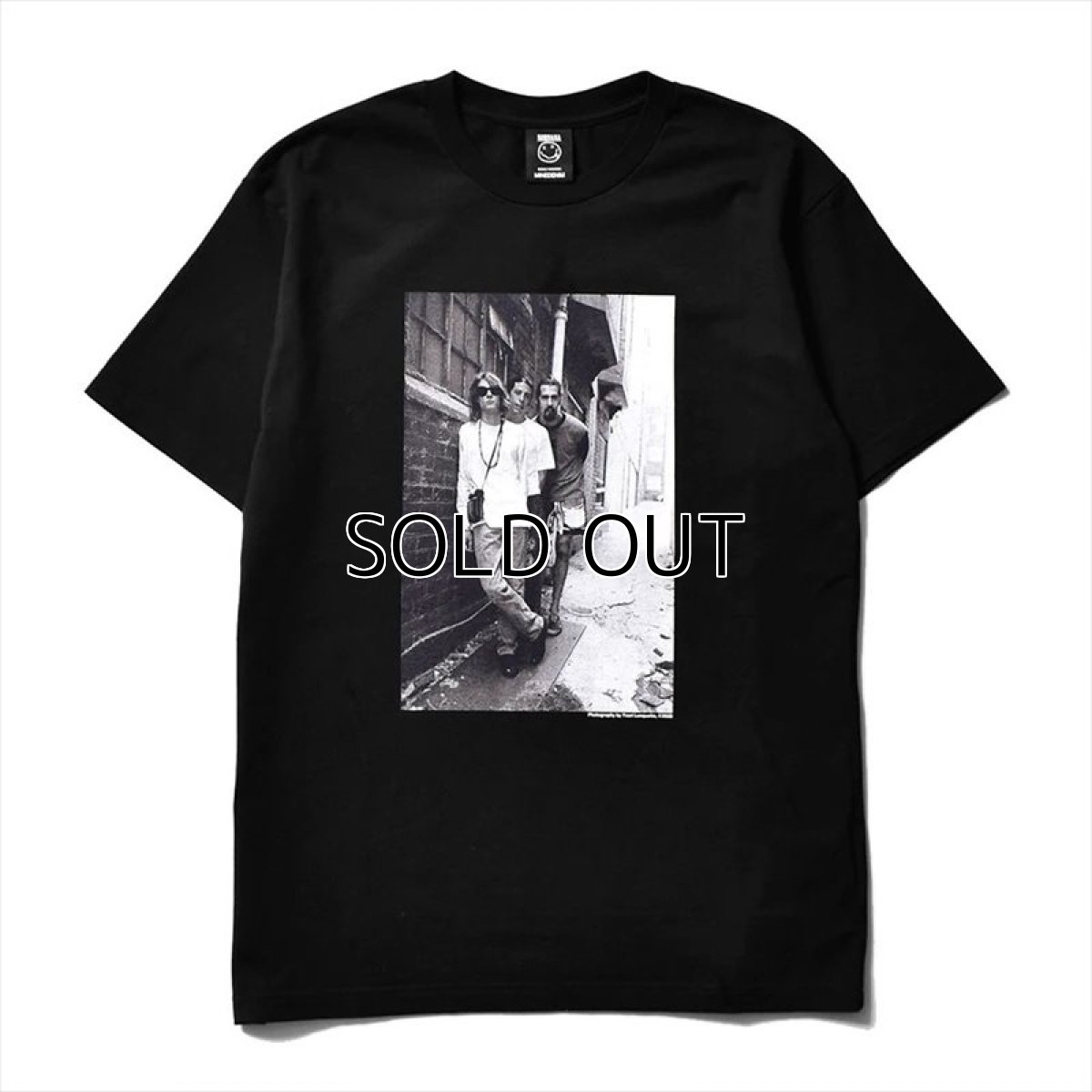 画像1: MINEDENIM Nirvana "YL Photo" Tee (Tシャツ) (1)