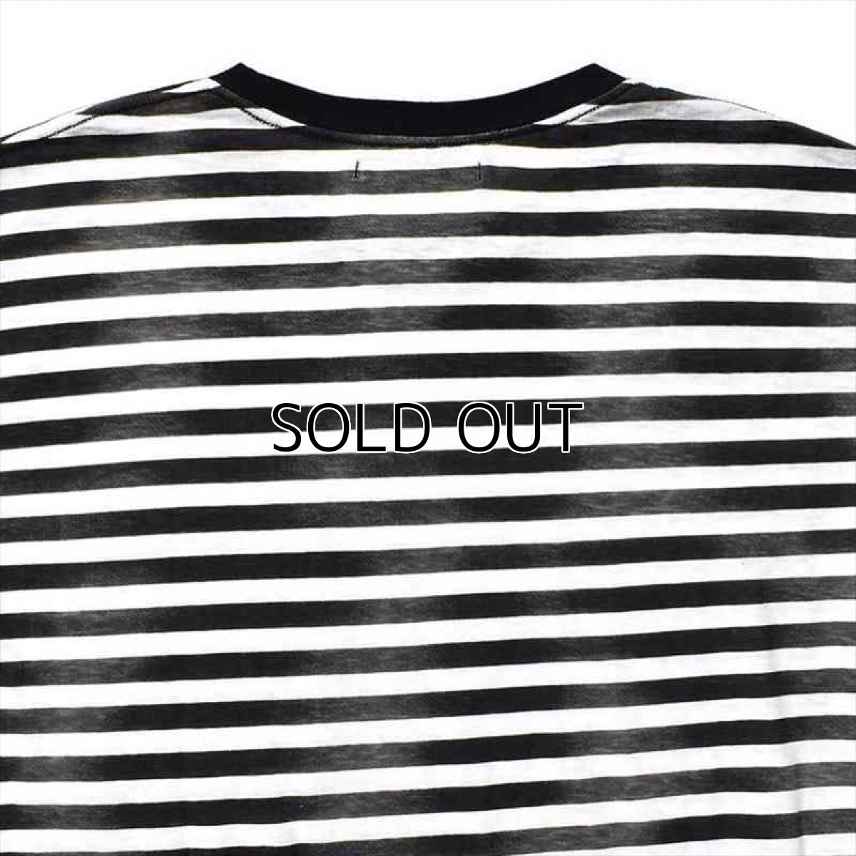 画像4: MINEDENIM Hazy Border T-Shirt (ボーダーTシャツ) (4)