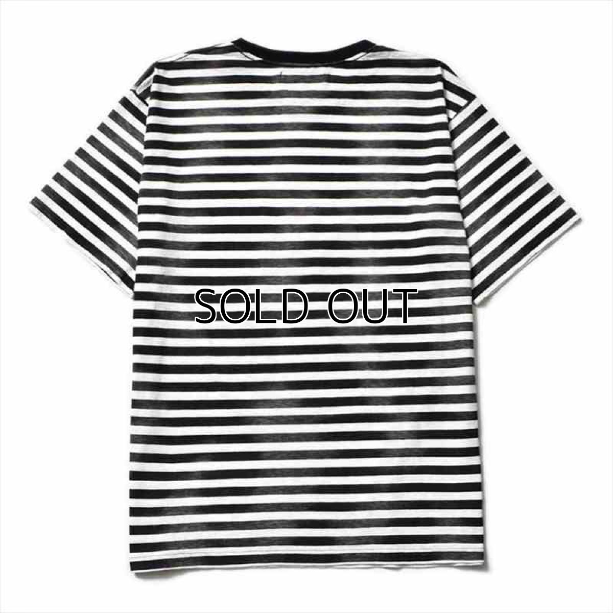 画像2: MINEDENIM Hazy Border T-Shirt (ボーダーTシャツ) (2)