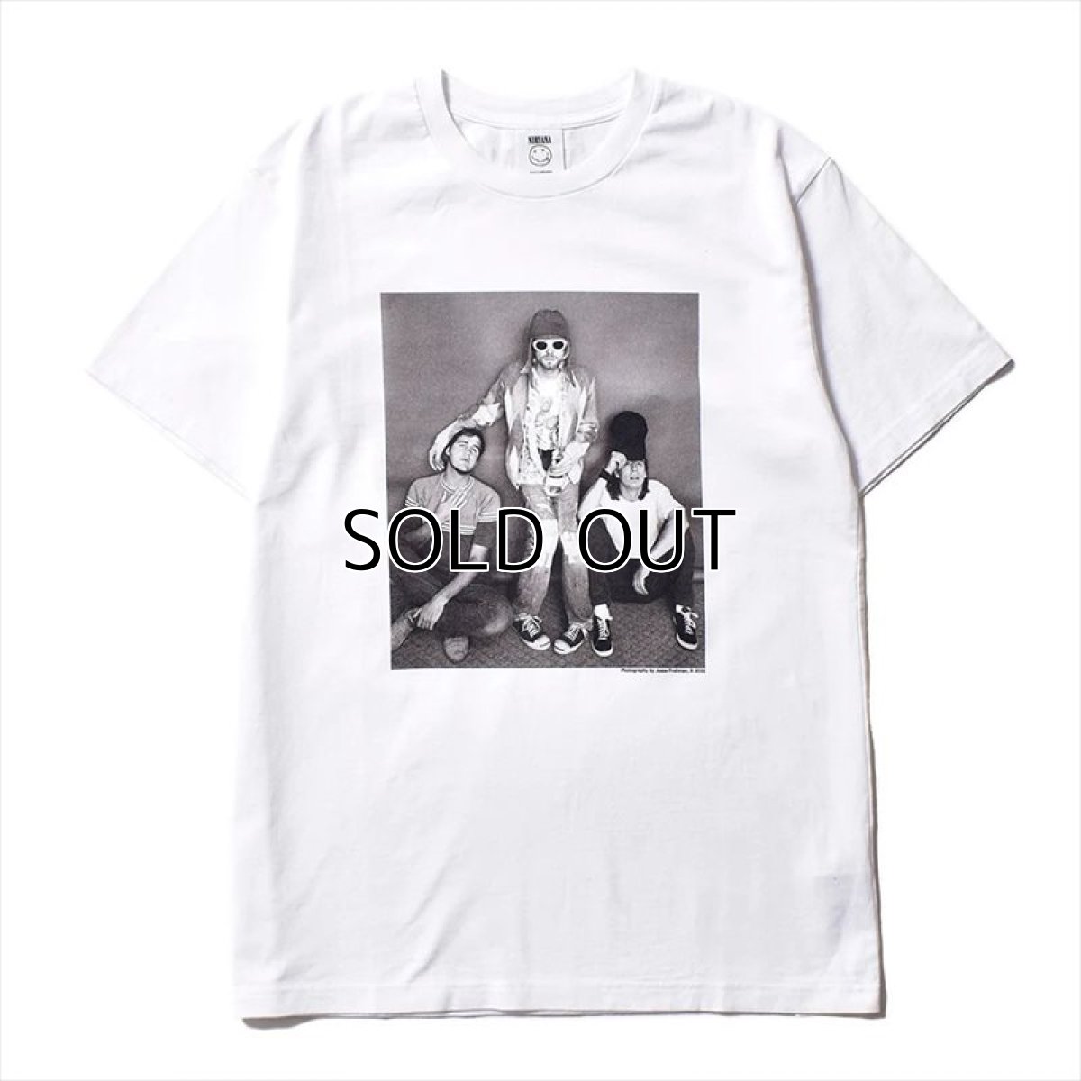 画像1: MINEDENIM Nirvana "JF Photo" Tee (Tシャツ) (1)
