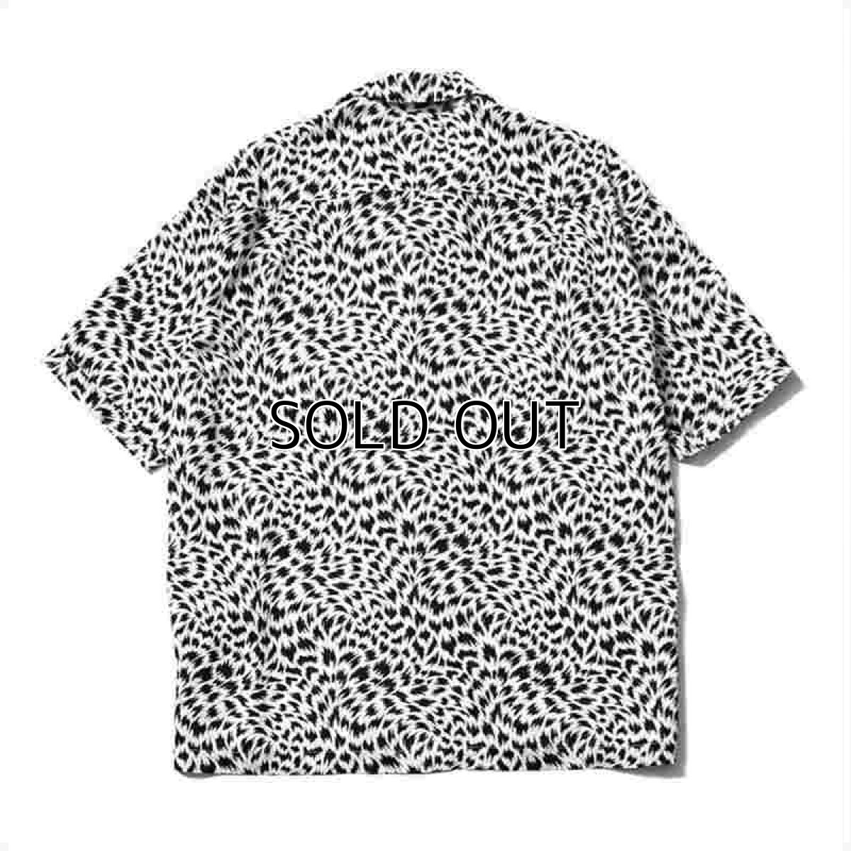 画像2: MINEDENIM CD Leopard Denim S/S Open Collar Shirt (レオパードデニムシャツ) (2)