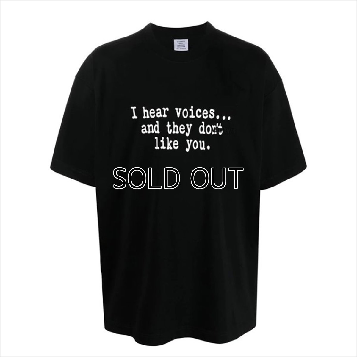 画像1: VETEMENTS Ghost T-Shirt (Tシャツ) (1)