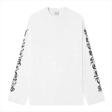画像1: VETEMENTS Gothic Logo Long Sleeve T-Shirt (ロングスリーブTシャツ) (1)