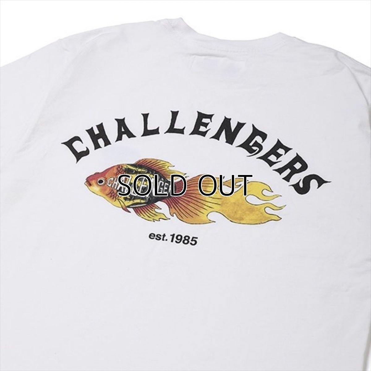 画像4: CHALLENGER Flame Fish Tee (Tシャツ) (4)