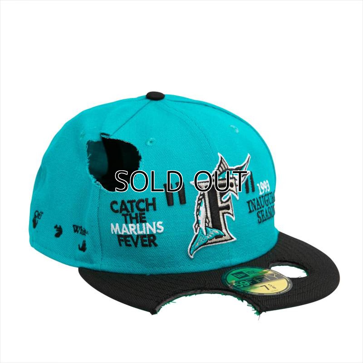 画像1: OFF-WHITE MLB Miami Marlins Cap (1)