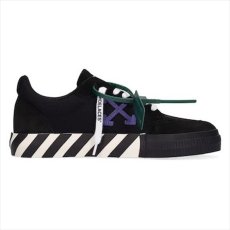 画像2: OFF-WHITE Low Vulcanized Canvas/Suede Sneaker (2)