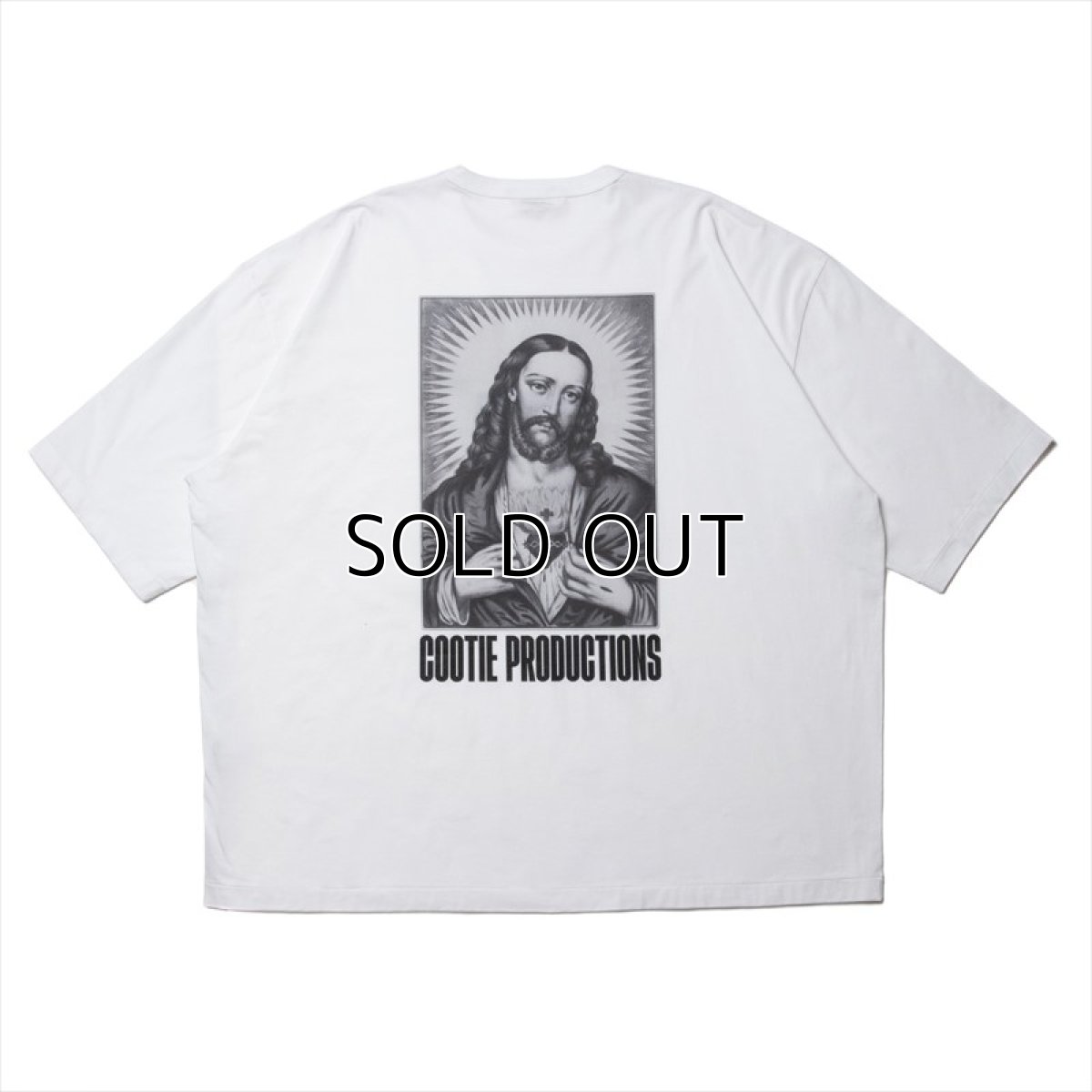 画像1: COOTIE PRODUCTIONS Print Oversized S/S Tee (JESUS) Tシャツ (1)